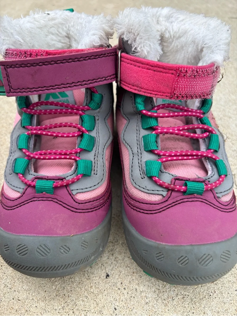 Mishansha Pink Winter Hiking Boots